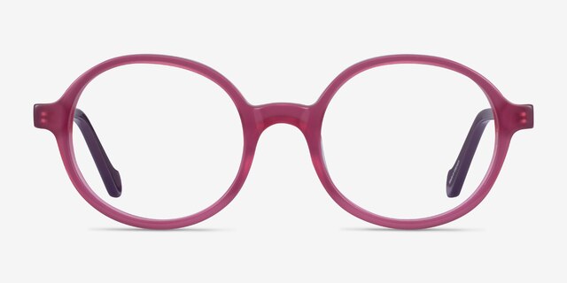 Confetti Pink Purple AcetateEyeglass Frames from EyeBuyDirect, Front View
