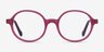 Confetti Pink Purple AcetateEyeglass Frames from EyeBuyDirect, Front View