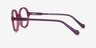 Confetti Pink Purple AcetateEyeglass Frames from EyeBuyDirect, Side View