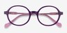 Confetti Purple Pink AcetateEyeglass Frames from EyeBuyDirect, Closed View