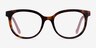 Popcorn Tortoise Pink AcetateEyeglass Frames from EyeBuyDirect, Front View
