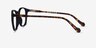 Skate Black Tortoise AcétateMontures de lunettes de vue d'EyeBuyDirect, Vue de Côté