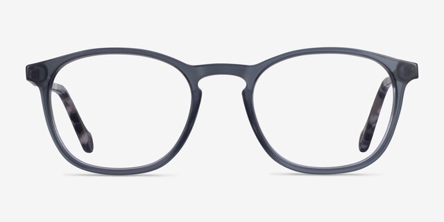 Skate Clear Gray Tortoise AcetateEyeglass Frames from EyeBuyDirect, Front View