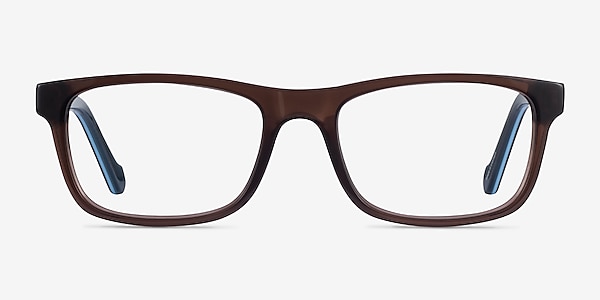 Scuba Brown Blue Acetate Eyeglass Frames