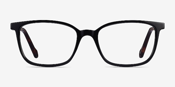 Travel Black Tortoise Acetate Eyeglass Frames