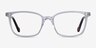 Travel Clear Tortoise AcetateEyeglass Frames from EyeBuyDirect, Front View