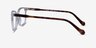 Travel Clear Tortoise AcetateEyeglass Frames from EyeBuyDirect, Side View