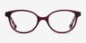 Grenadine Mulberry Tortoise AcetateEyeglass Frames from EyeBuyDirect, Front View