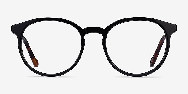 Saturn Black Tortoise Acetate Eyeglass Frames