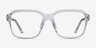 Neat Clear AcetateEyeglass Frames from EyeBuyDirect, Front View