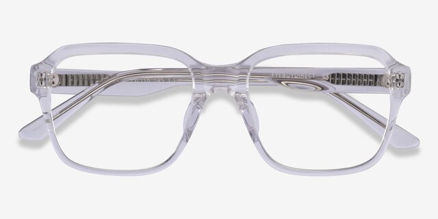 Neat Clear AcetateEyeglass Frames from EyeBuyDirect, Closed View