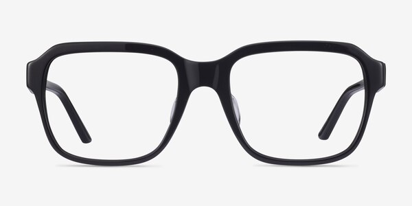 Neat Black Acetate Eyeglass Frames