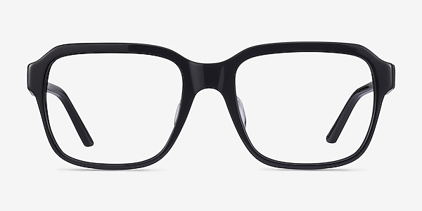 Neat Black Acetate Eyeglass Frames