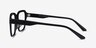 Neat Black AcetateEyeglass Frames from EyeBuyDirect, Side View