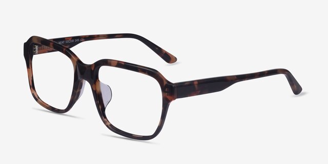 Neat Tortoise AcetateEyeglass Frames from EyeBuyDirect, Angle View
