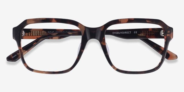 Neat Tortoise AcetateEyeglass Frames from EyeBuyDirect, Closed View