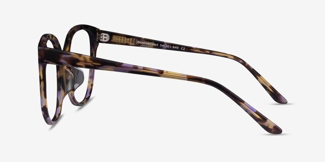 Osmanthus Floral AcetateEyeglass Frames from EyeBuyDirect, Side View