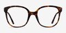 Osmanthus Tortoise AcetateEyeglass Frames from EyeBuyDirect, Front View