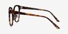 Osmanthus Tortoise AcetateEyeglass Frames from EyeBuyDirect, Side View