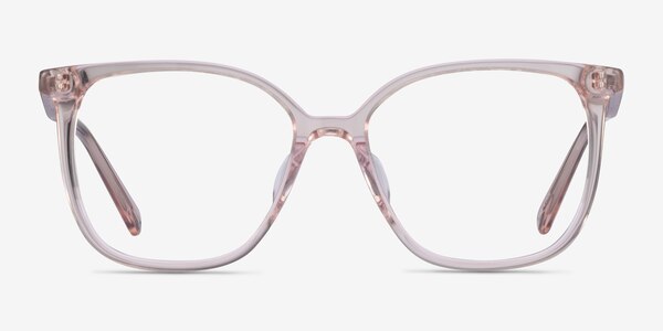 Latte Clear Beige Acetate Eyeglass Frames