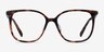 Latte Tortoise AcetateEyeglass Frames from EyeBuyDirect, Front View