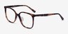 Latte Tortoise AcetateEyeglass Frames from EyeBuyDirect, Angle View