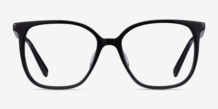Latte Black Acetate Eyeglass Frames from EyeBuyDirect