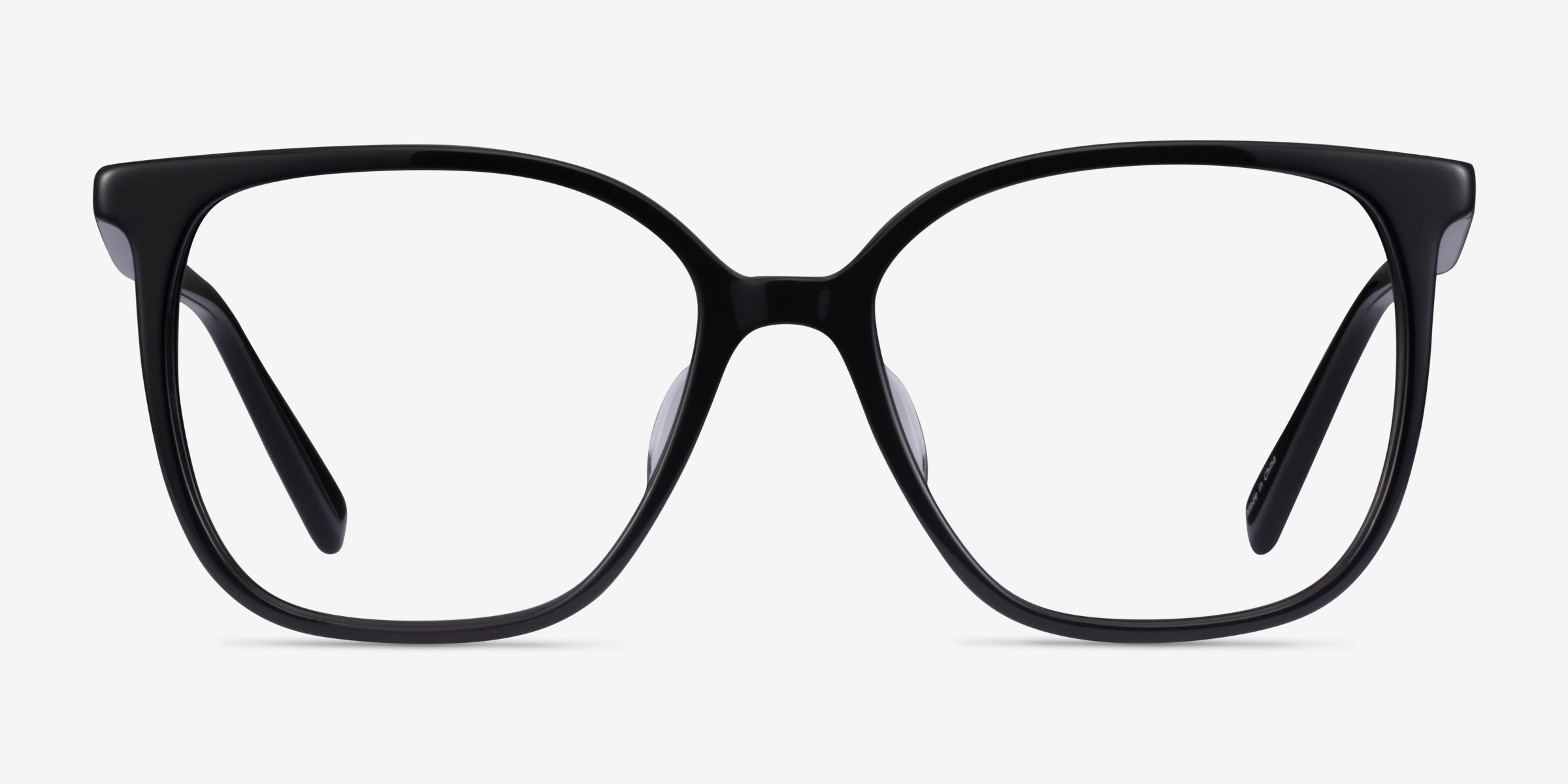 Latte Square Black Glasses For Women Eyebuydirect Canada