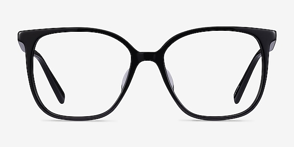 Latte Black Acetate Eyeglass Frames