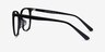 Latte Black AcetateEyeglass Frames from EyeBuyDirect, Side View