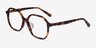 Crepuscule Tortoise AcetateEyeglass Frames from EyeBuyDirect, Angle View
