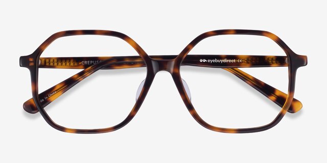 Crepuscule Tortoise AcetateEyeglass Frames from EyeBuyDirect, Closed View