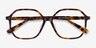 Crepuscule Tortoise AcetateEyeglass Frames from EyeBuyDirect, Closed View