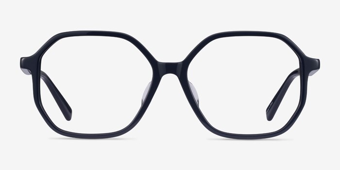 Crepuscule Navy Acetate Eyeglass Frames from EyeBuyDirect