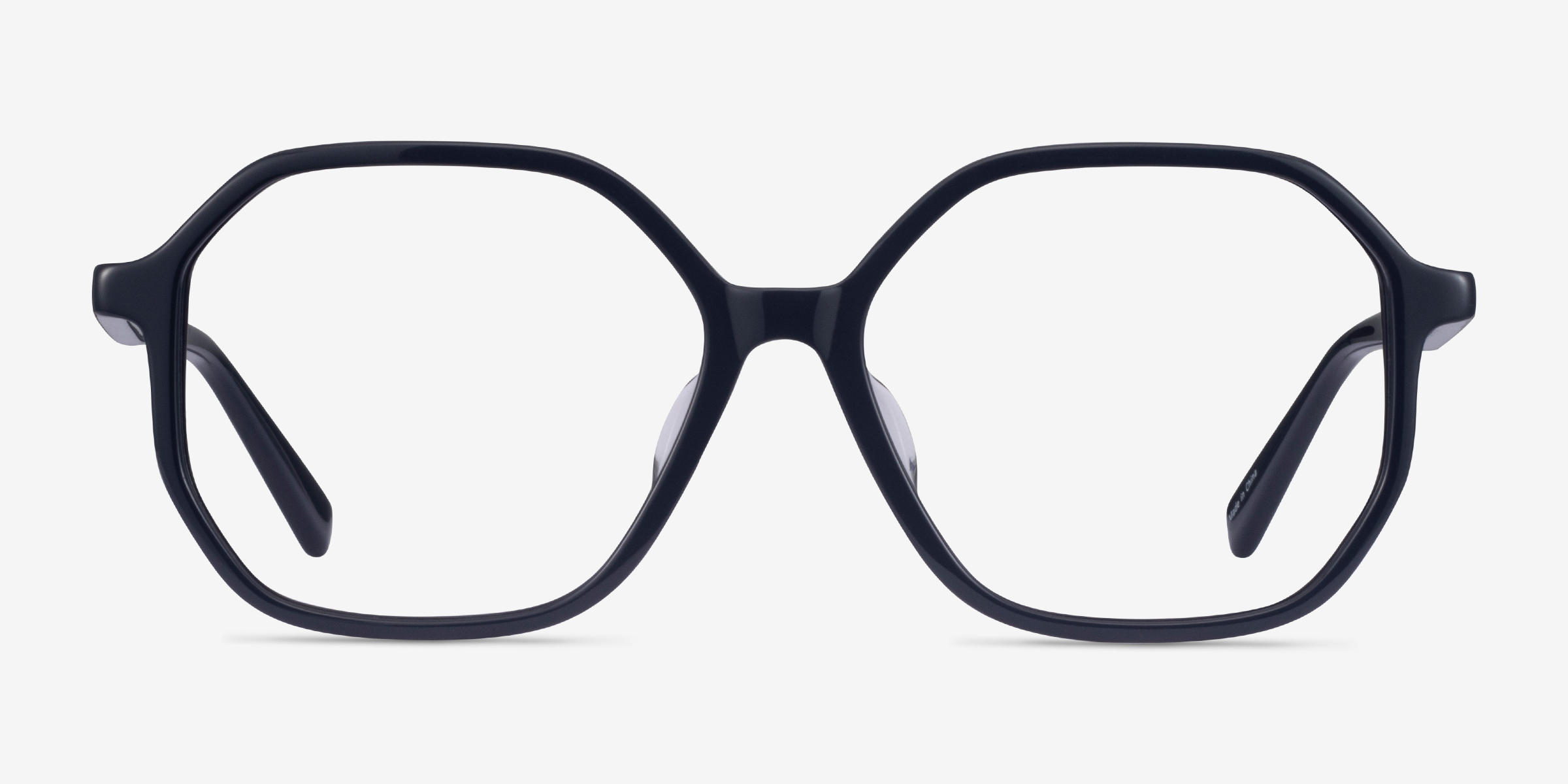 Crepuscule Geometric Navy Full Rim Eyeglasses Eyebuydirect
