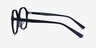Crepuscule Navy AcetateEyeglass Frames from EyeBuyDirect, Side View