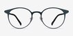 Solace Matte Green PlasticEyeglass Frames from EyeBuyDirect, Front View