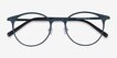 Solace Matte Green PlasticEyeglass Frames from EyeBuyDirect, Closed View