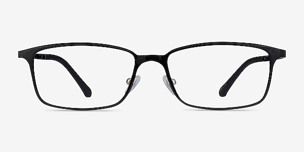 Modest Black Plastic Eyeglass Frames