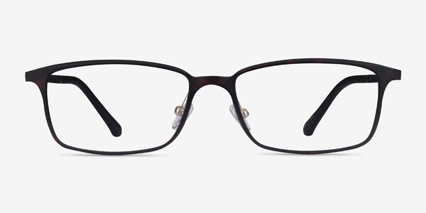 Modest Matte Tortoise Plastic Eyeglass Frames