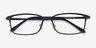 Modest Matte Tortoise PlasticEyeglass Frames from EyeBuyDirect, Closed View