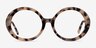 Voila Ivory Tortoise AcetateEyeglass Frames from EyeBuyDirect, Front View