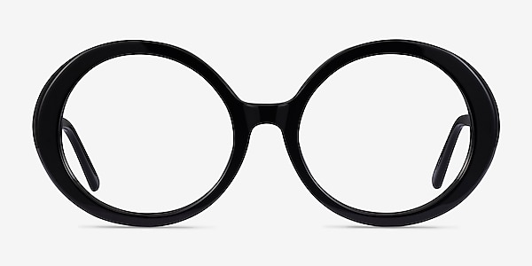 Voila Black Acetate Eyeglass Frames