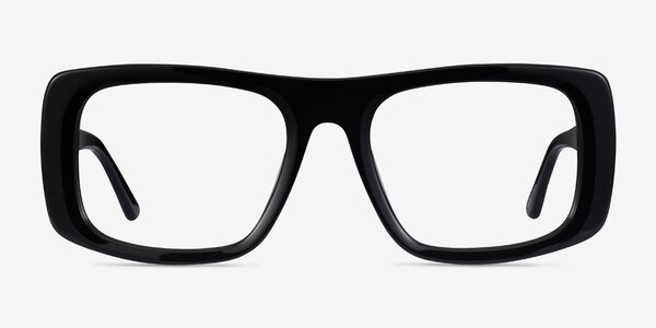 Sonny Black Acetate Eyeglass Frames