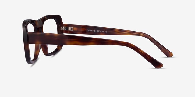 Sonny Tortoise AcetateEyeglass Frames from EyeBuyDirect, Side View