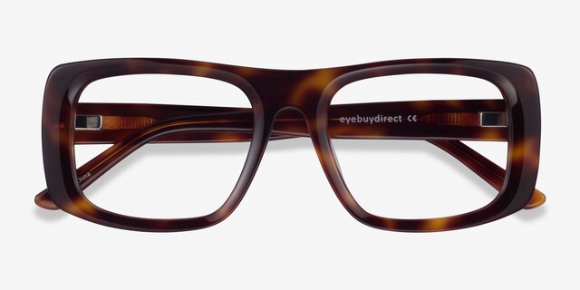 Sonny Tortoise AcetateEyeglass Frames from EyeBuyDirect, Closed View