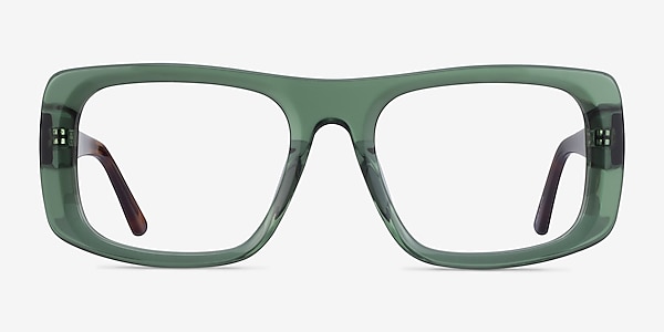 Sonny Clear Green Tortoise Acetate Eyeglass Frames