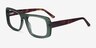 Sonny Clear Green Tortoise AcetateEyeglass Frames from EyeBuyDirect, Angle View