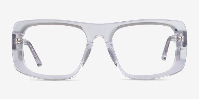 Sonny Clear AcetateEyeglass Frames from EyeBuyDirect, Front View