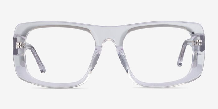 Sonny Clear Acetate Eyeglass Frames from EyeBuyDirect